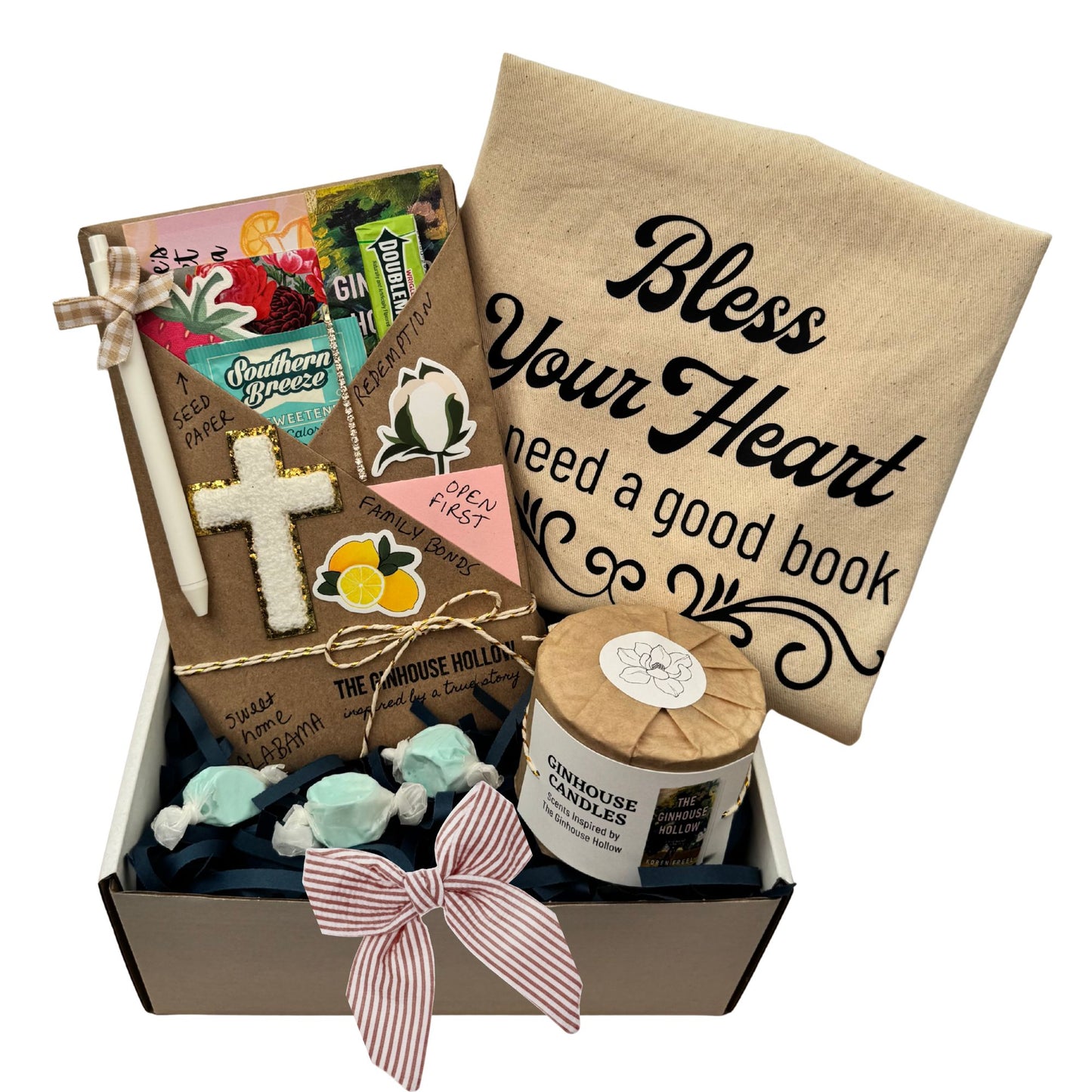 Book, Candle, & Tote Gift Set