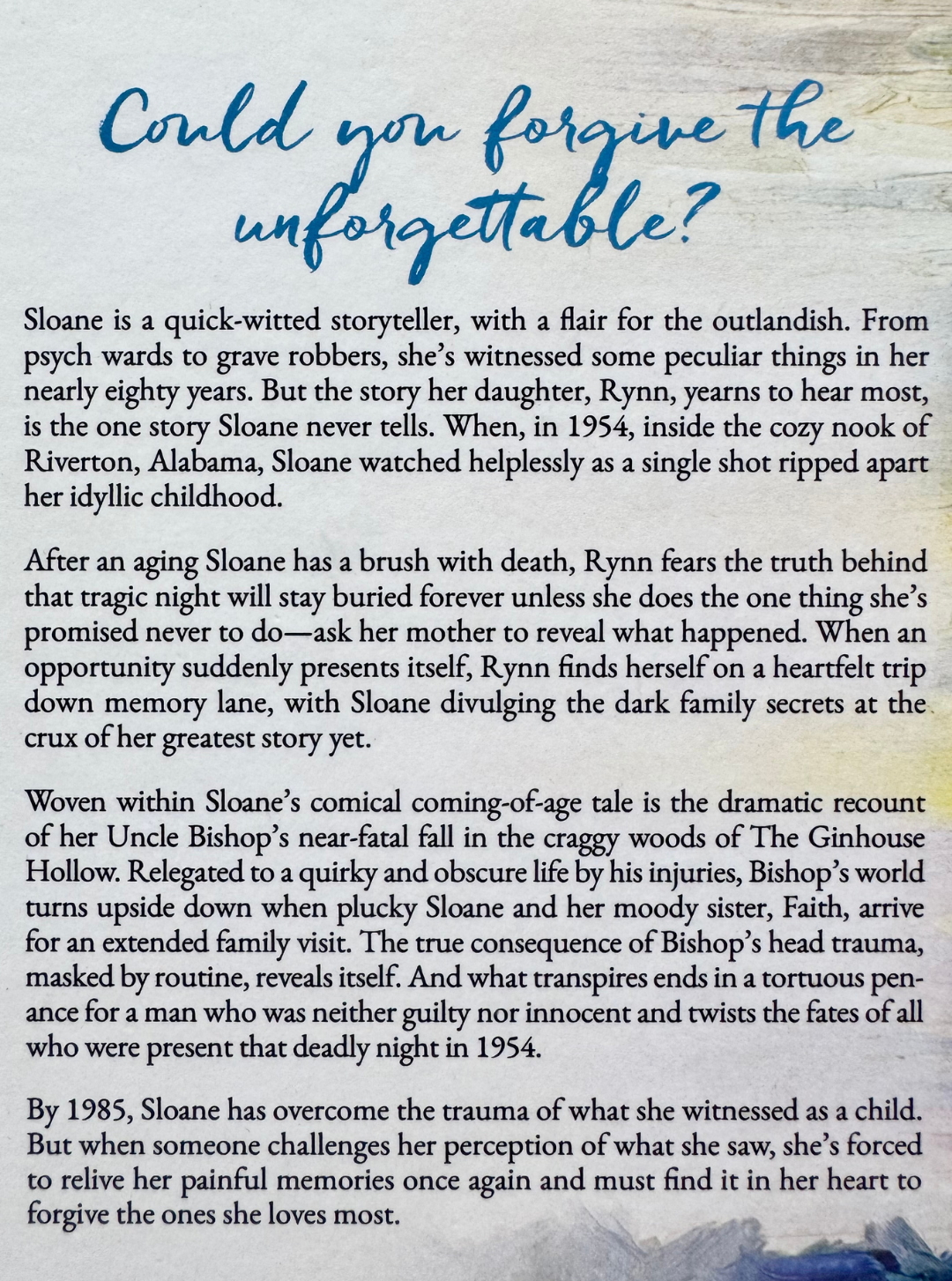 the ginhouse hollow by koren freel