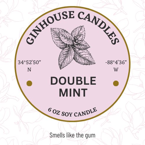 ginhouse candles double mint