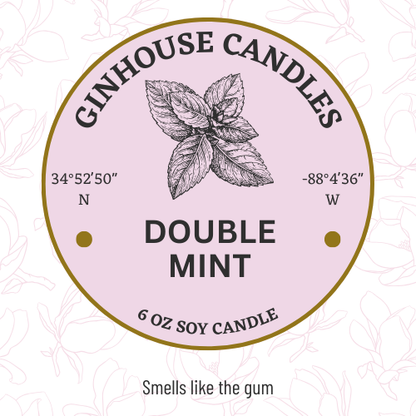 ginhouse candles double mint