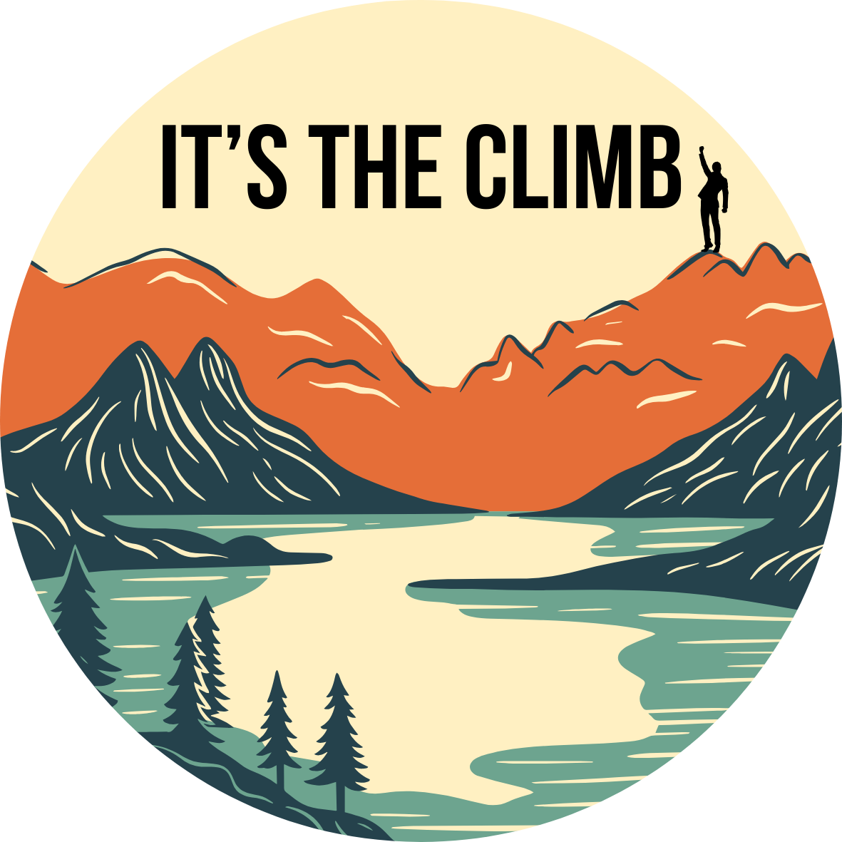 southern charm stickers its the climb