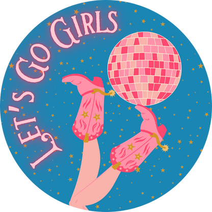 southern charm stickers lets go girls