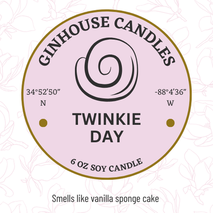 ginhouse candles twinkie day