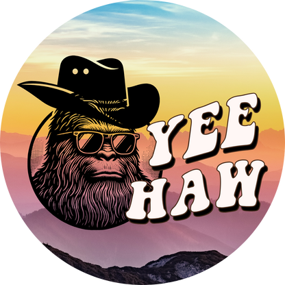 southern charm stickers yee haw